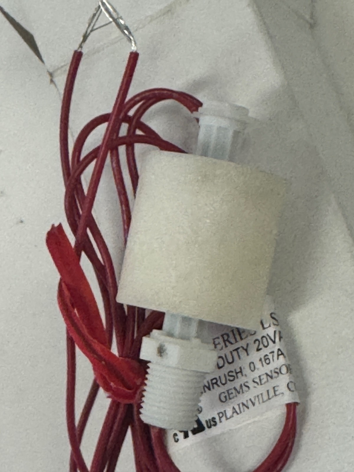 New in box GEMS 116826 Level Switch LS-3 Polyproylene
