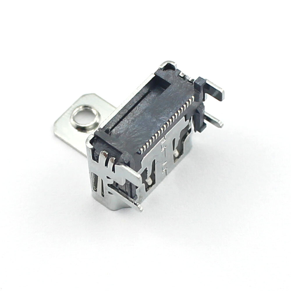 5Pcs HDMI HD Interface 19 Pin 19P Female SMD SMT PCB Socket Connector 4 Leg