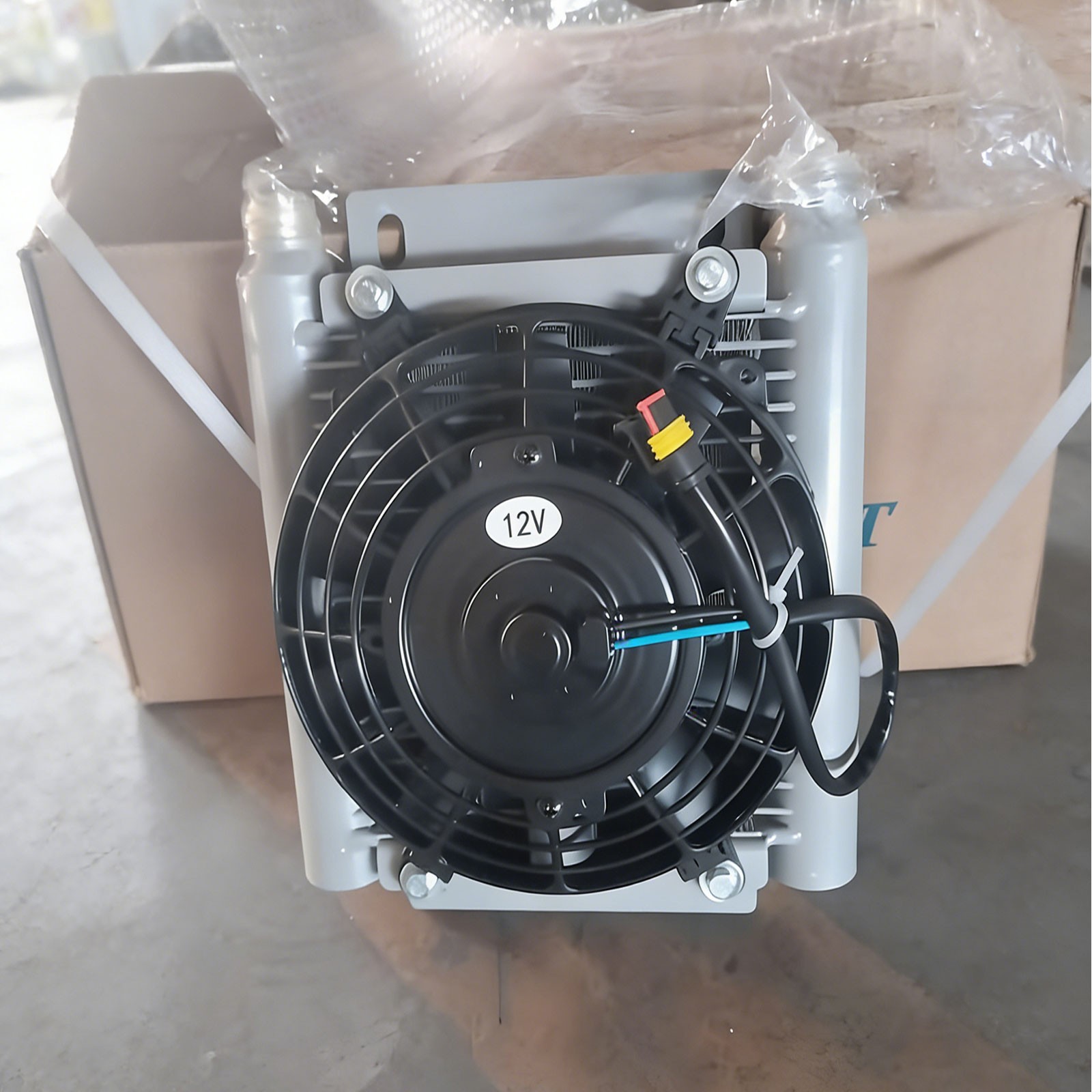 Radiator Plus Hydraulic Fan For AGT Mini Excavators 1-1.8 Ton Cooler Breeze NEW