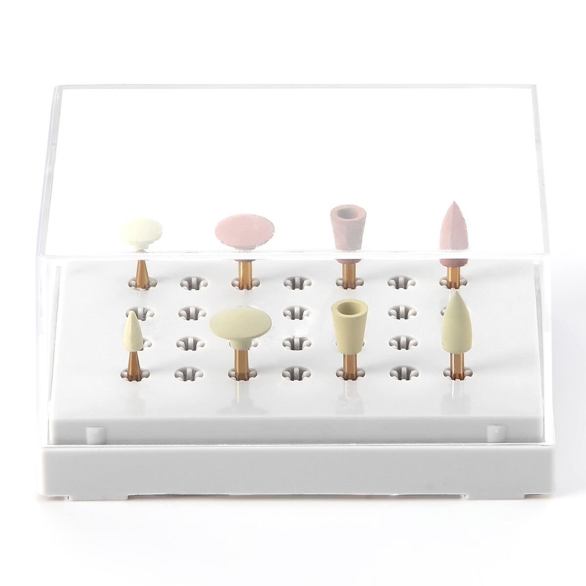 Dental HP RA Ceramic /Rubber Diamond Bur Zirconia Grinding and Polishing Kit