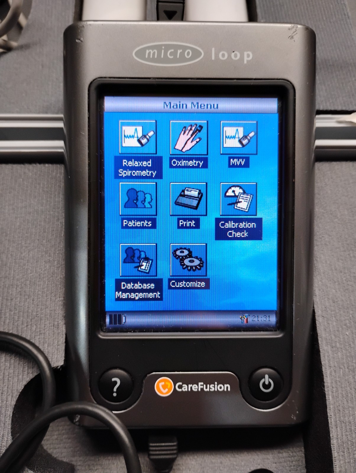 CareFusion MicroLoop Handheld Spirometer