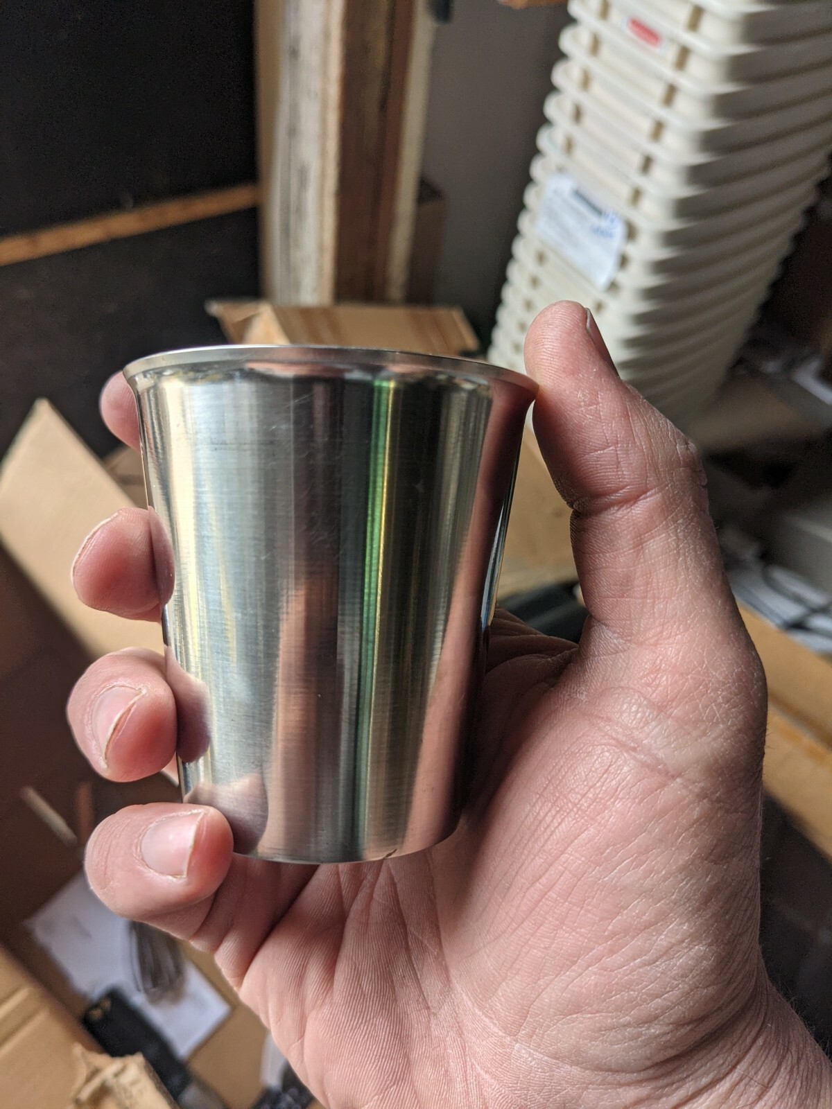 Vollrath 68470 Steel Solution Cup 7oz