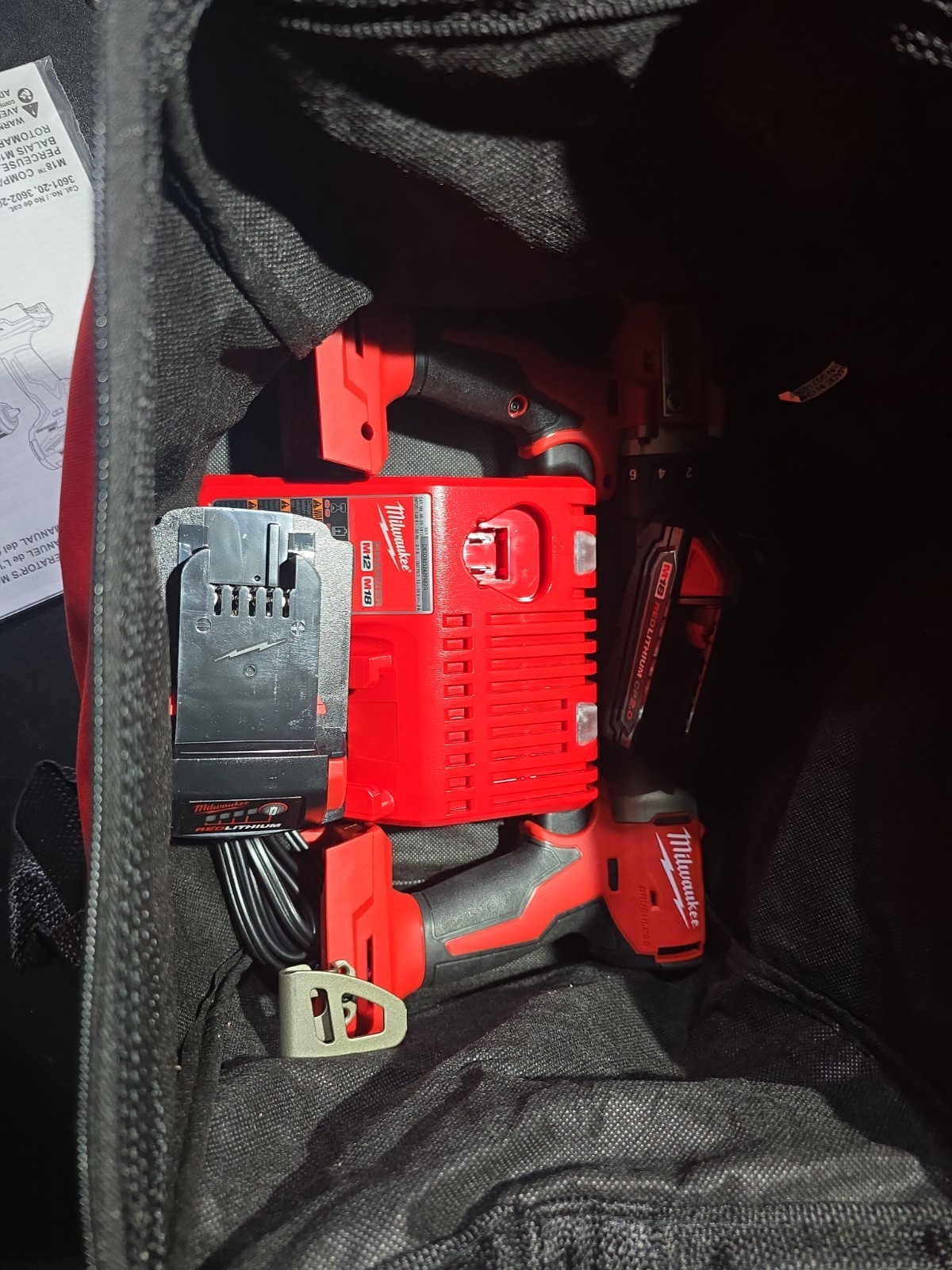 Milwaukee 3693-22CX M18 Compact Brushless 2-Tool Combo Kit NEW