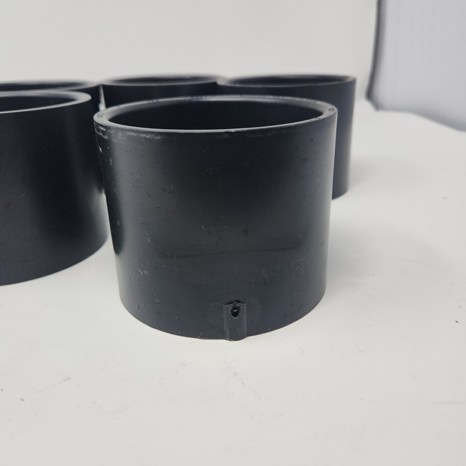 Lot 5 Nibco 3″ Abs 5801 Hub x Hub Coupling With Stop