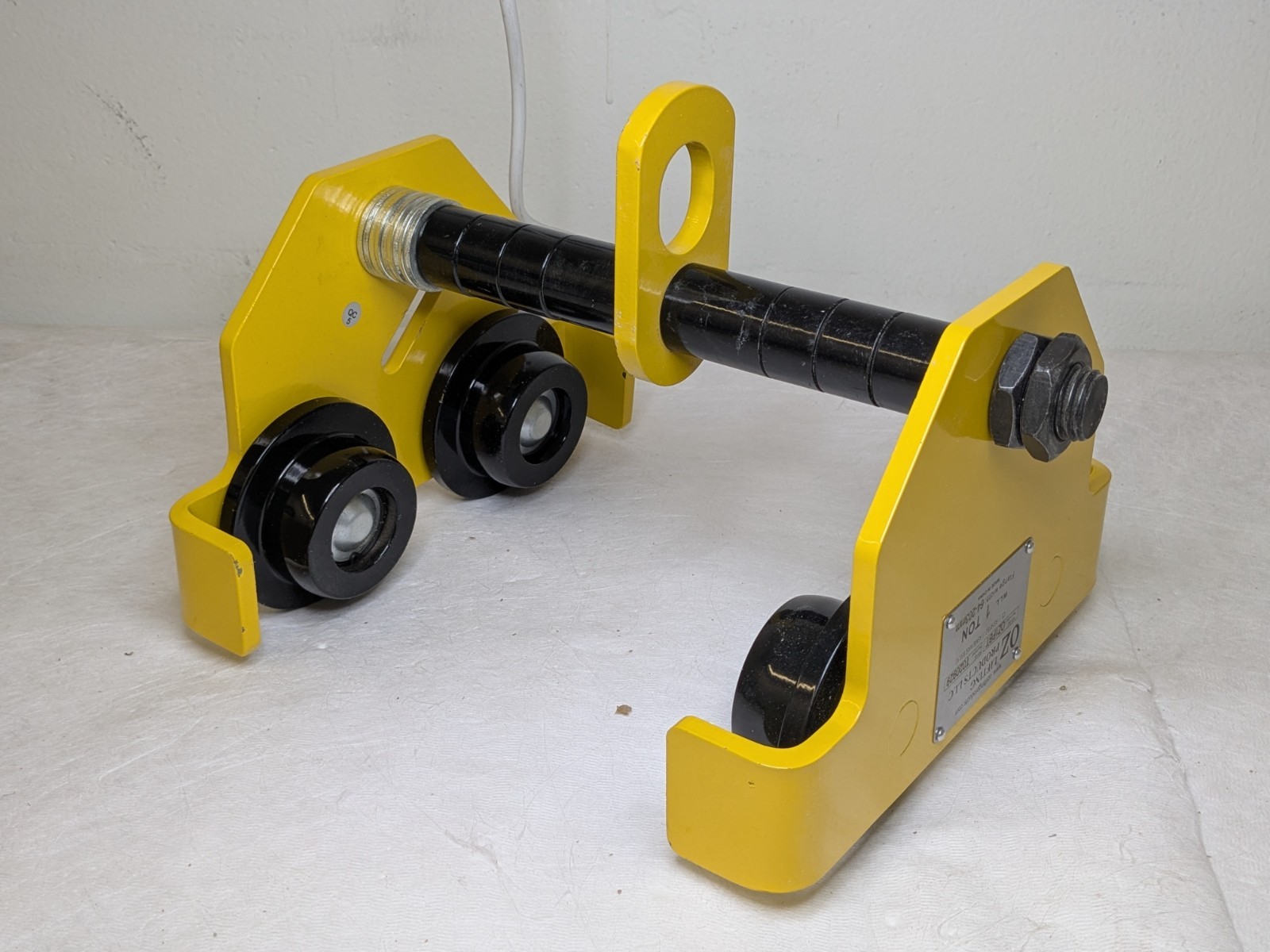 Oz Lifting Products Push Beam Trolley 1 Ton Load Capacity OZ1PBT