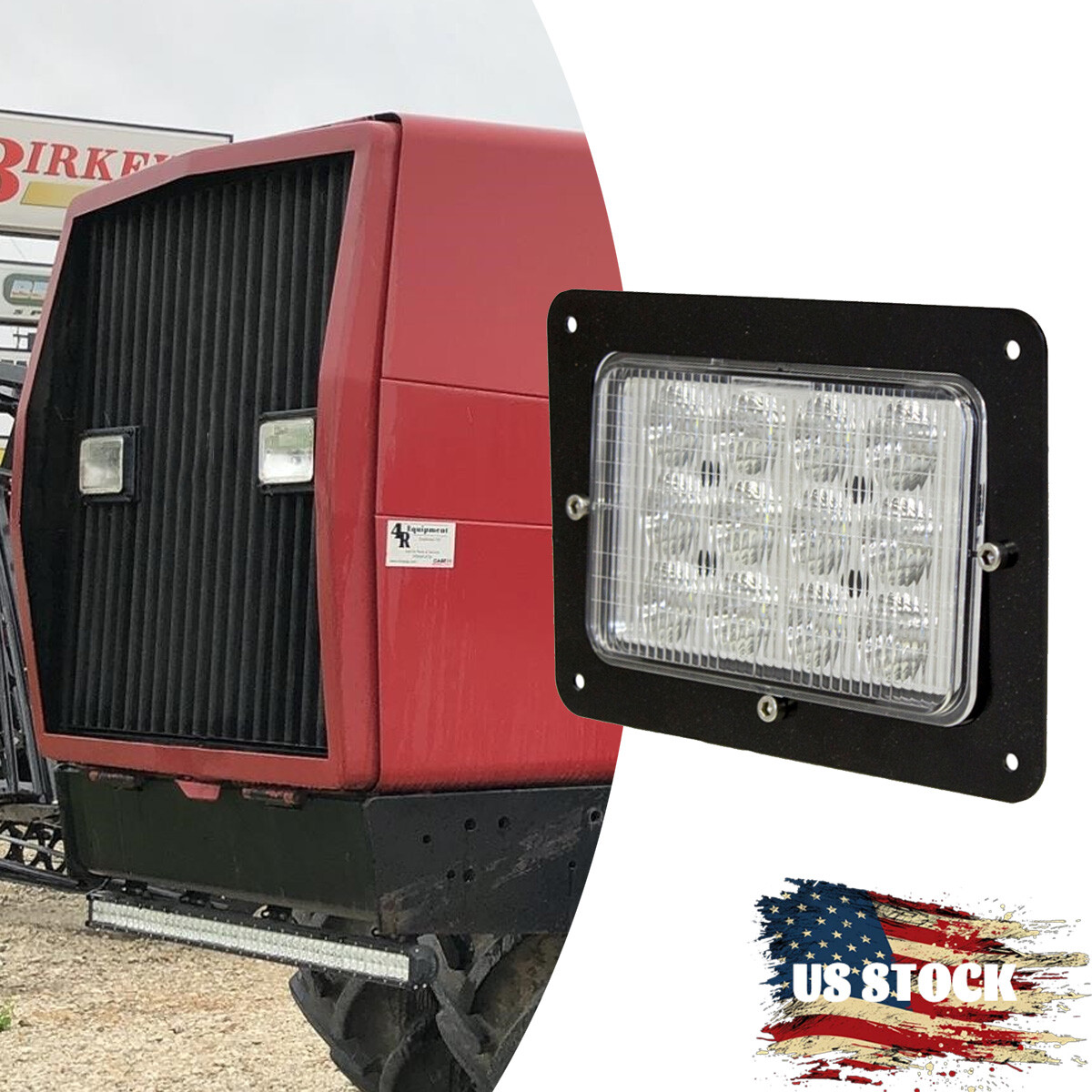 60W LED Work Lights Plug and Play For Case/IH 9180, 9210 20-2063T1, 60-6730T91
