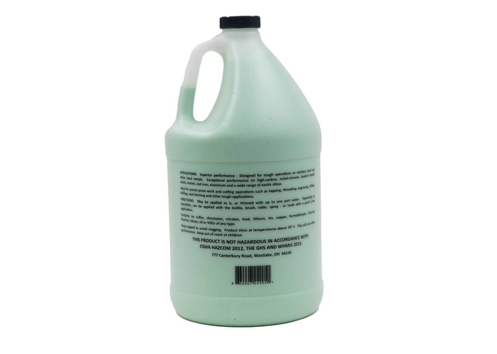 Anchorlube All-Purpose Metalworking Compound 1 Gallon Water-Based Cutting Fluid