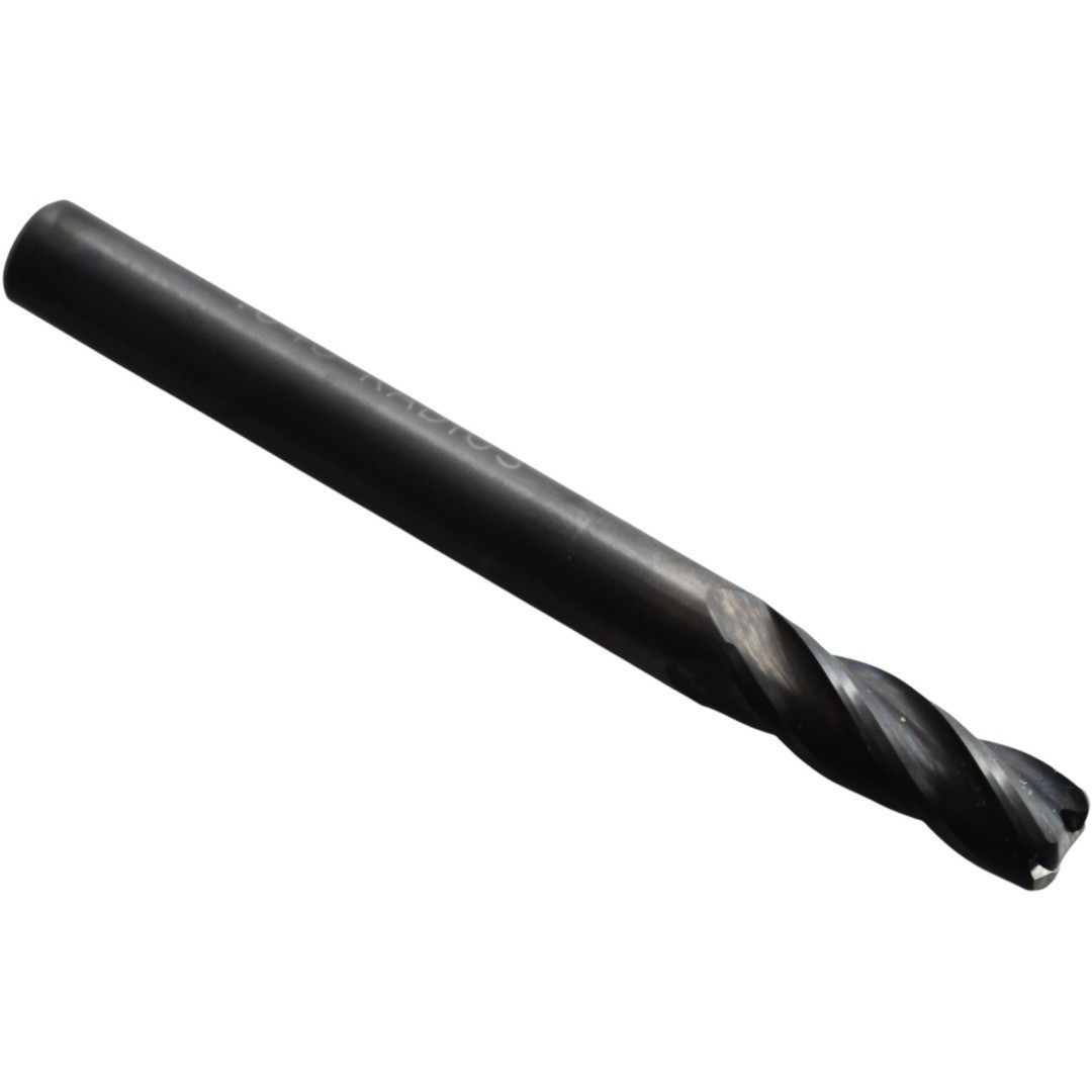 NEW Garr Tool 80130 Corner Radius End Mill 1/4 Dia 4 Flute Carbide 0.045 Rad