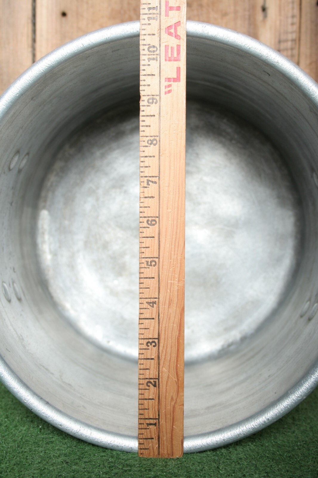 Vintage 12 qt. Aluminum Double Handled Commercial Stock Pot