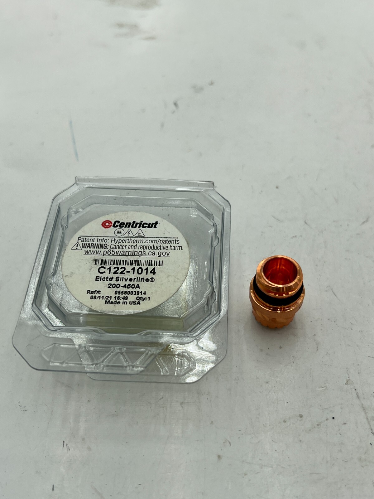 Centricut C122-1014 200-450A Silverline Electrode