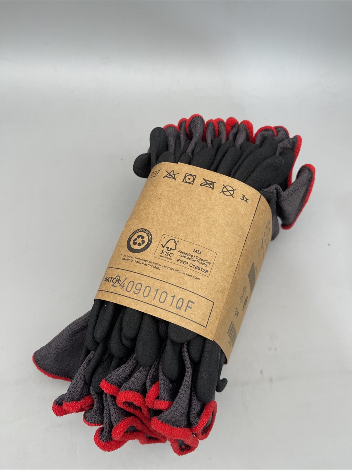 12 Pair Ansell Hyflex Work Gloves 11840 Size 7 Brand New