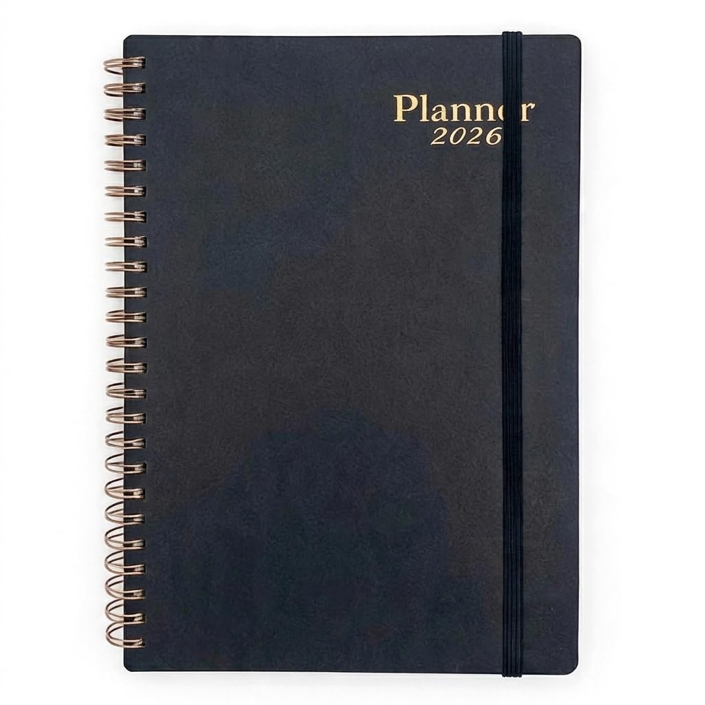 Daily Planner 2026,Jan 2026-Dec 2026,Weekly & Monthly Planner,Calendar Planne…