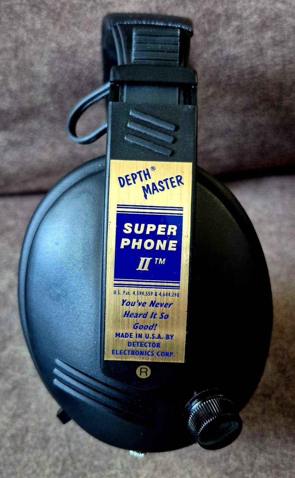 Depthmaster Superphone 2 Vintage Metal Detecting Headphones Complete In Box New