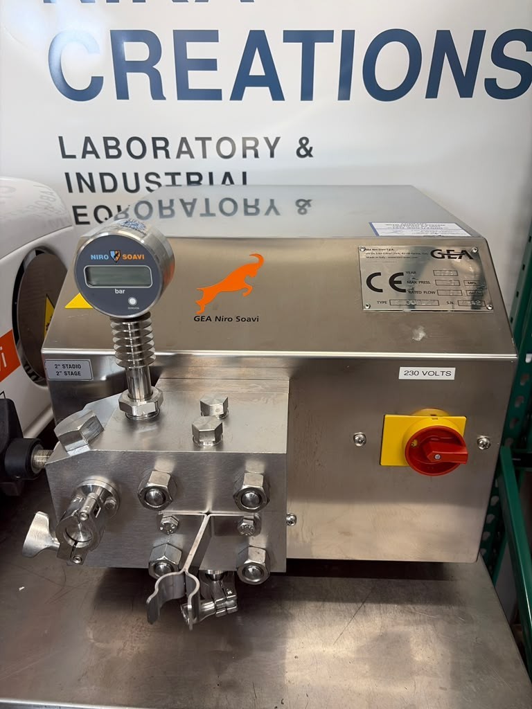 GEA Niro Soavi Homogenizer Combo: Panda Plus & NS1001L2K – Tested Working Great