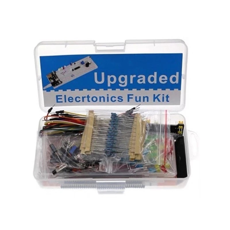 830 Tie Point Solderless Breadboard Kit MB-102 Power Supply Module Jumper Cable