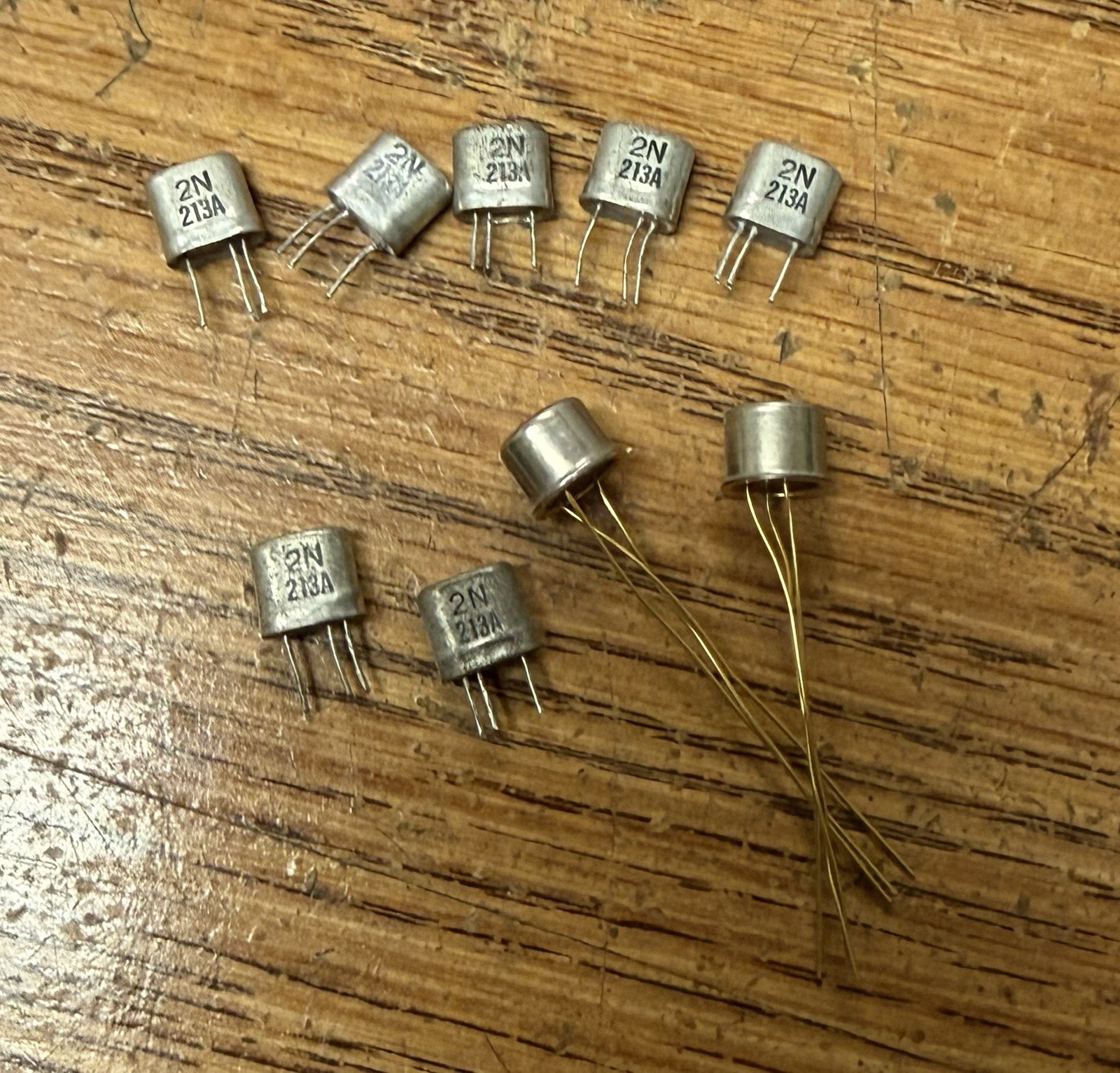 (9) 2N213A Germanium NPN Transistors NOS