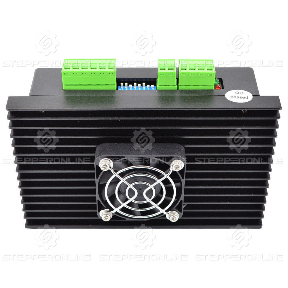 STEPPERONLINE Nema 34 Stepper Motor Driver 2.4-7.2A 18-80VAC or 36-110VDC DM860T