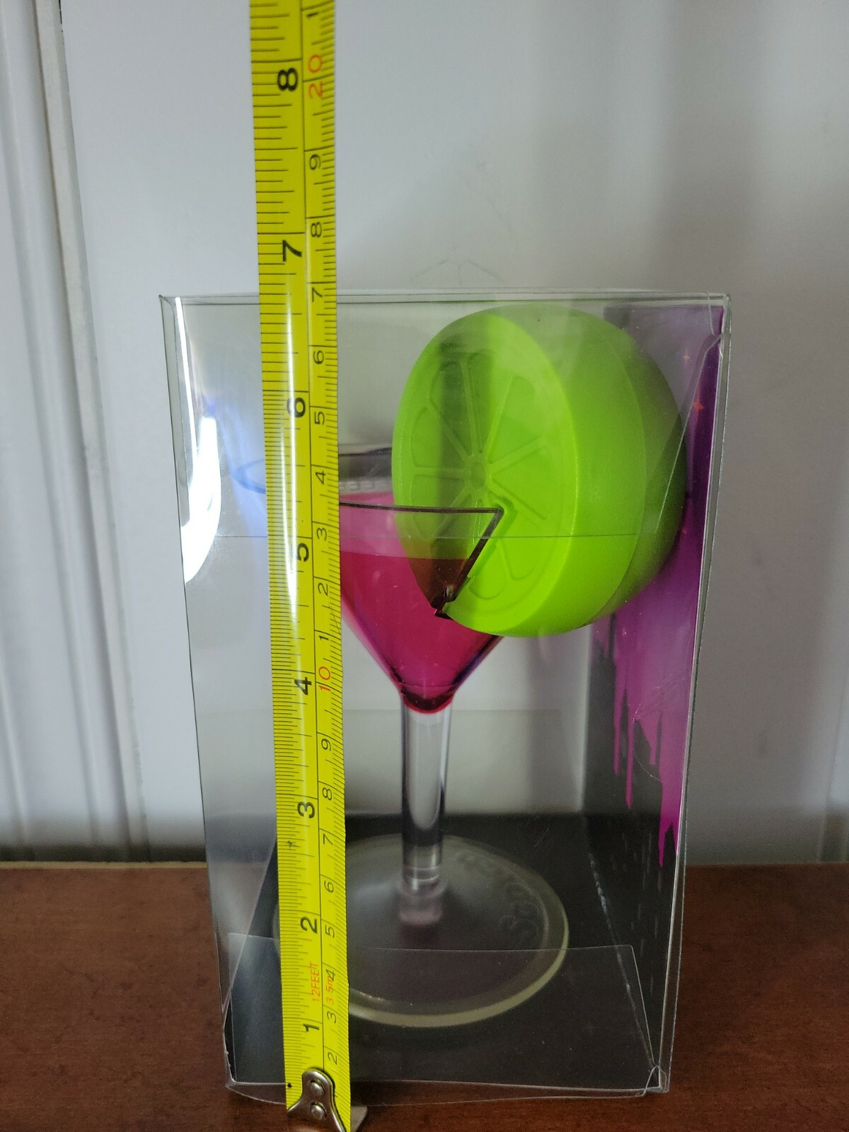 Scotch Magic Tape Dispenser Cocktail Glass, Glass Is A Pen Holder Martini Cosmo