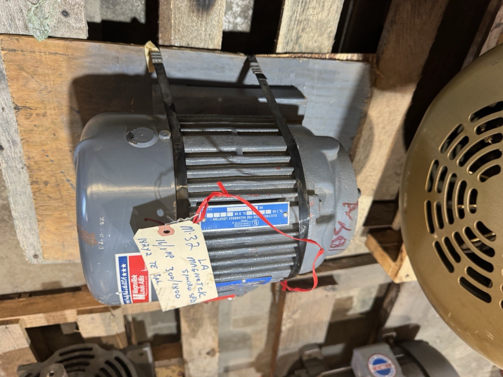 NEW MagneTek 1HP Explosion Proof Ac Induction Motor Three Phase 182YZ Frame