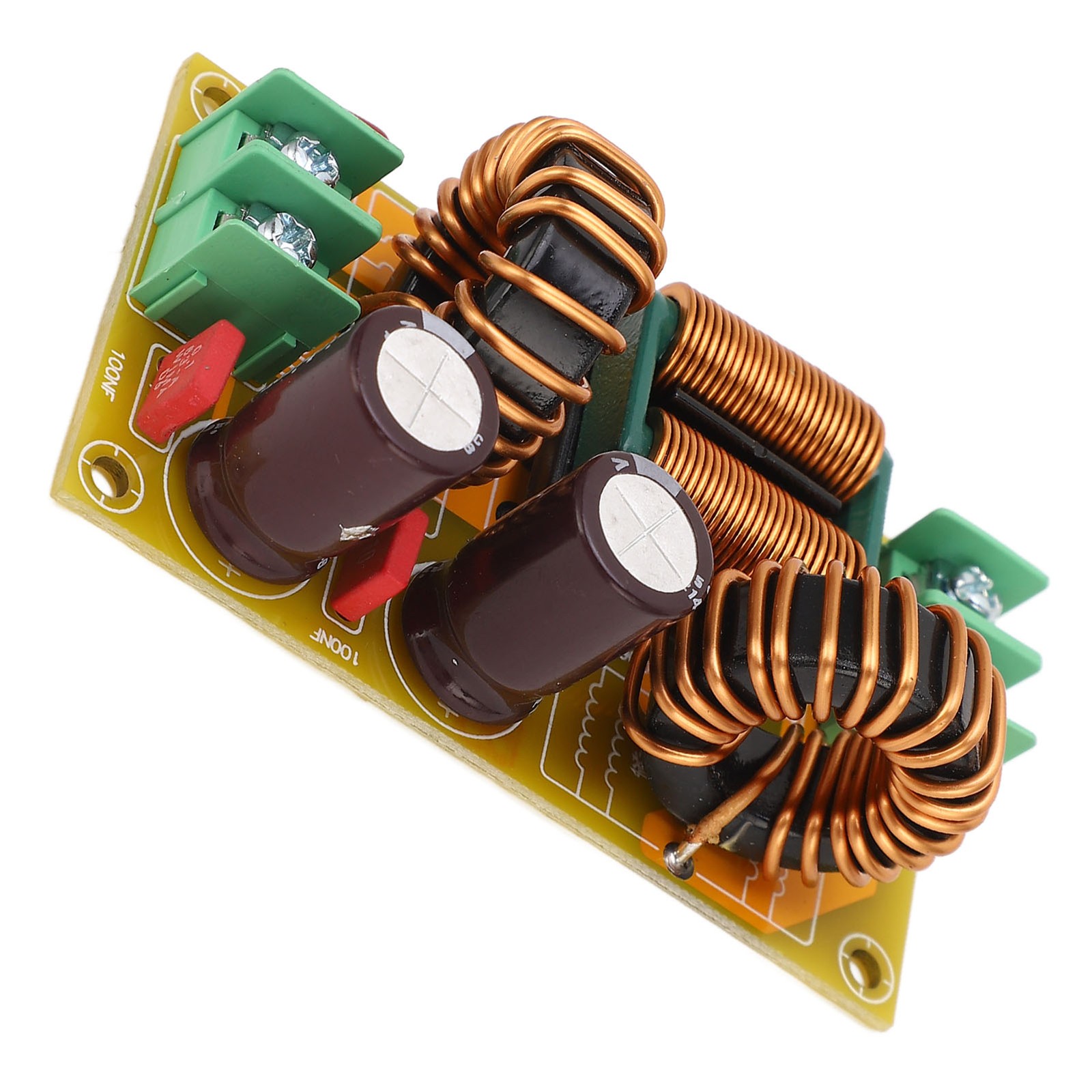 EMI Filter 20A DC Power Supply Filter Board LC Noise Suppressor Passive Fit