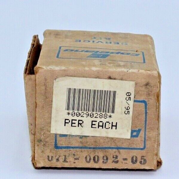 Copeland Overload Protector 071-0092-05 Klixon CRP40JV-18 NOS
