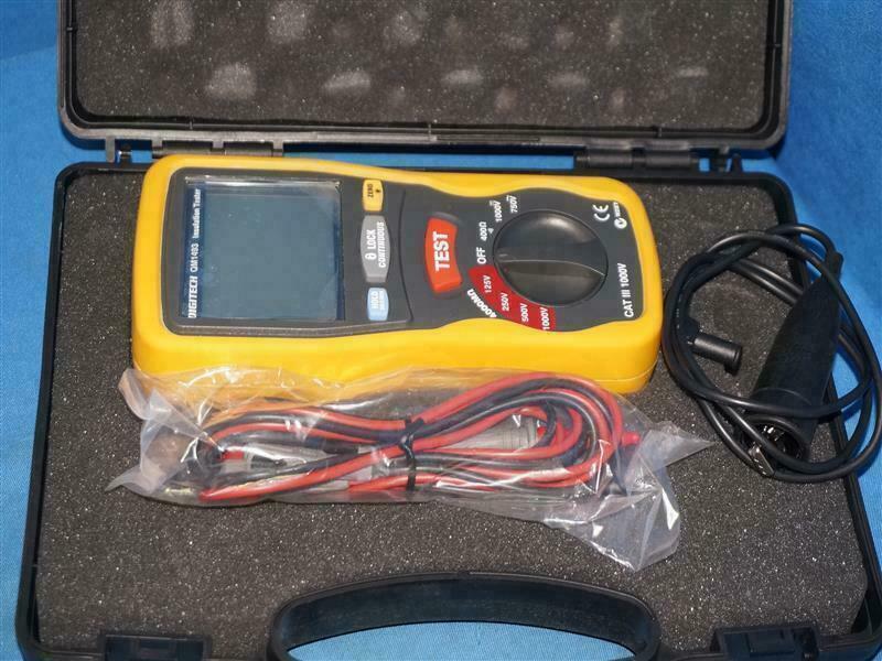Digitech CAT III 1000V QM1493 Digital Insulation Tester 30 Days Warranty