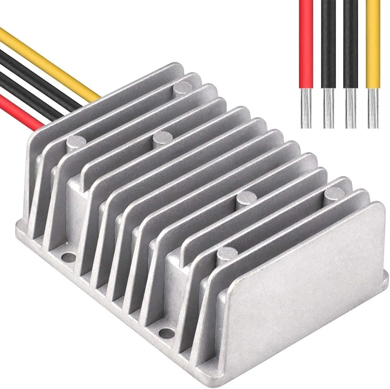 DC 8-40V to 12V 25A 300W Step Up/Down Regulator, Waterproof, High Efficiency