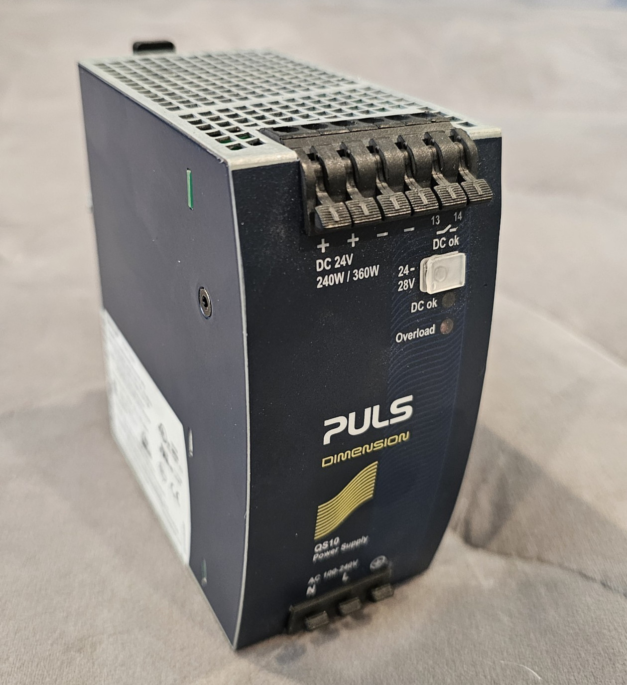 Used – Tested OK – PULS Dimension QS10.241 24V Power Supply