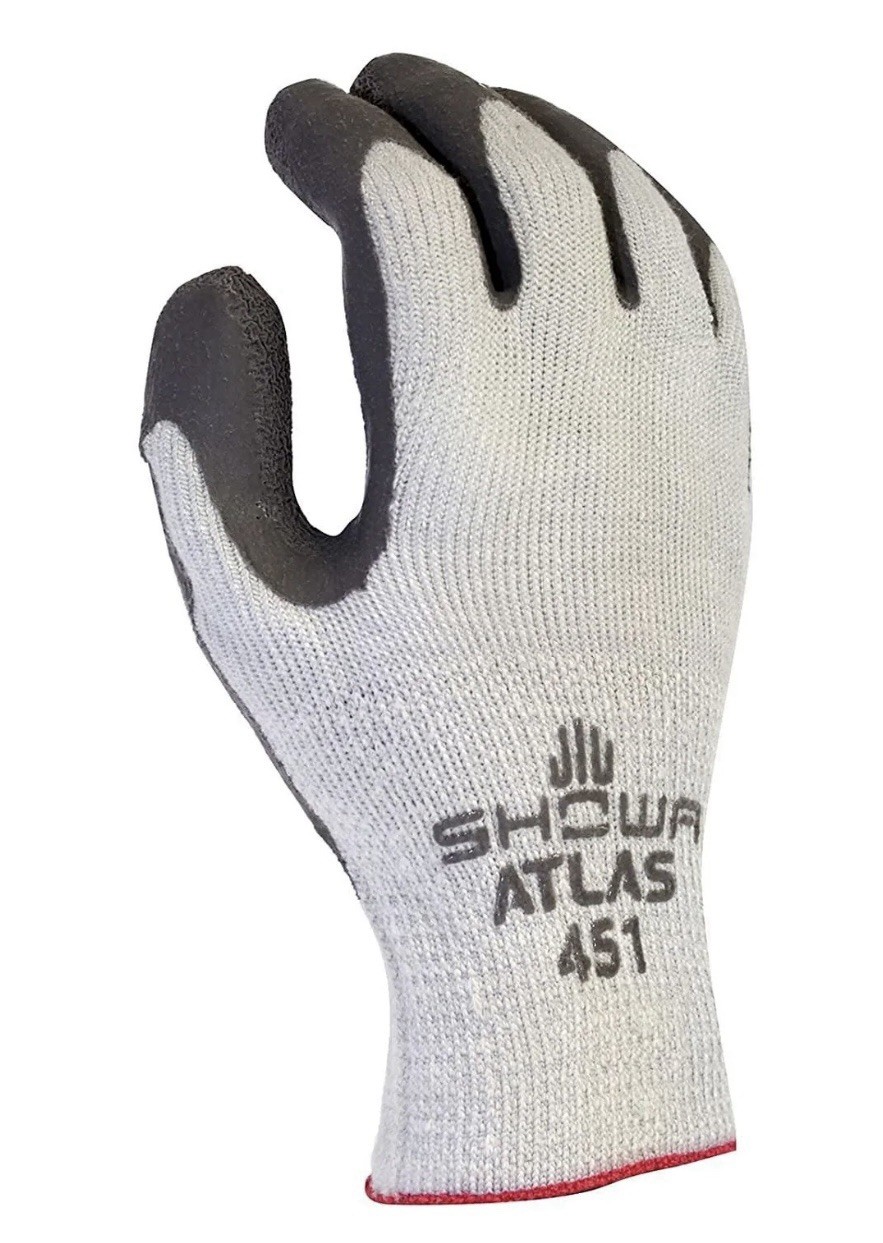 SHOWA ATLAS 451 THERMA FIT INSULATED GLOVES 6 PAIRS X-LARGE (2B)
