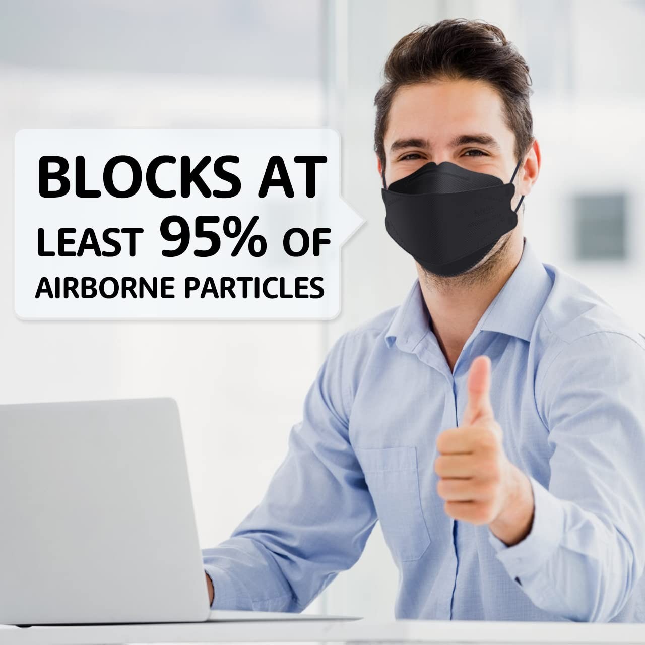 High-Quality KN95 Masks 50 Pack – Comfortable, Breathable, for All Occasions