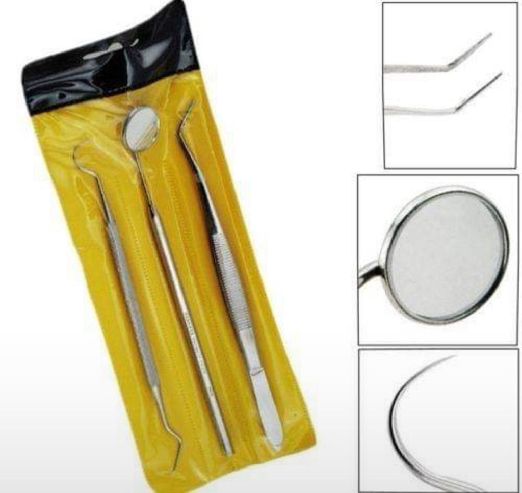 Basic Dental Examination Kit mirror explorer tweezer