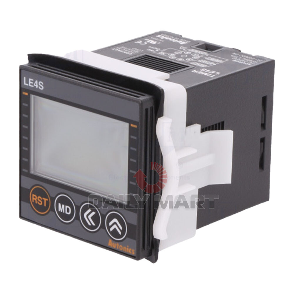New In Box AUTONICS LE4S Digital Backlit LCD Timer