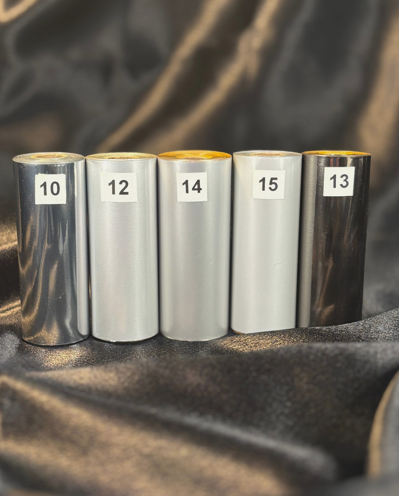 Hot Stamp Foil Gilding Foiling – 20 Roll Sampler You choose the Colors FREE SHIP