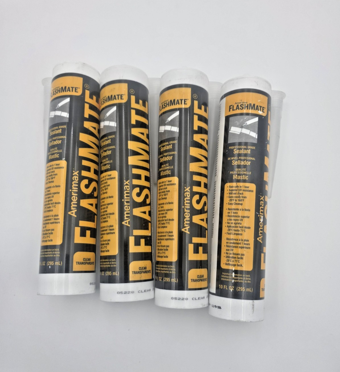Amerimax Home Products FlashMate 10 oz. Clear Flashing Sealant (12PK)