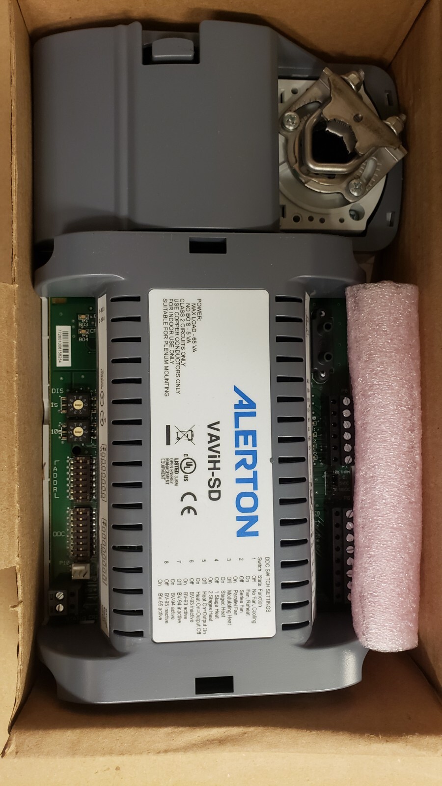Alerton Ibex Honeywell VAVIH-SD BACtalk Controller With Integrated Actuator