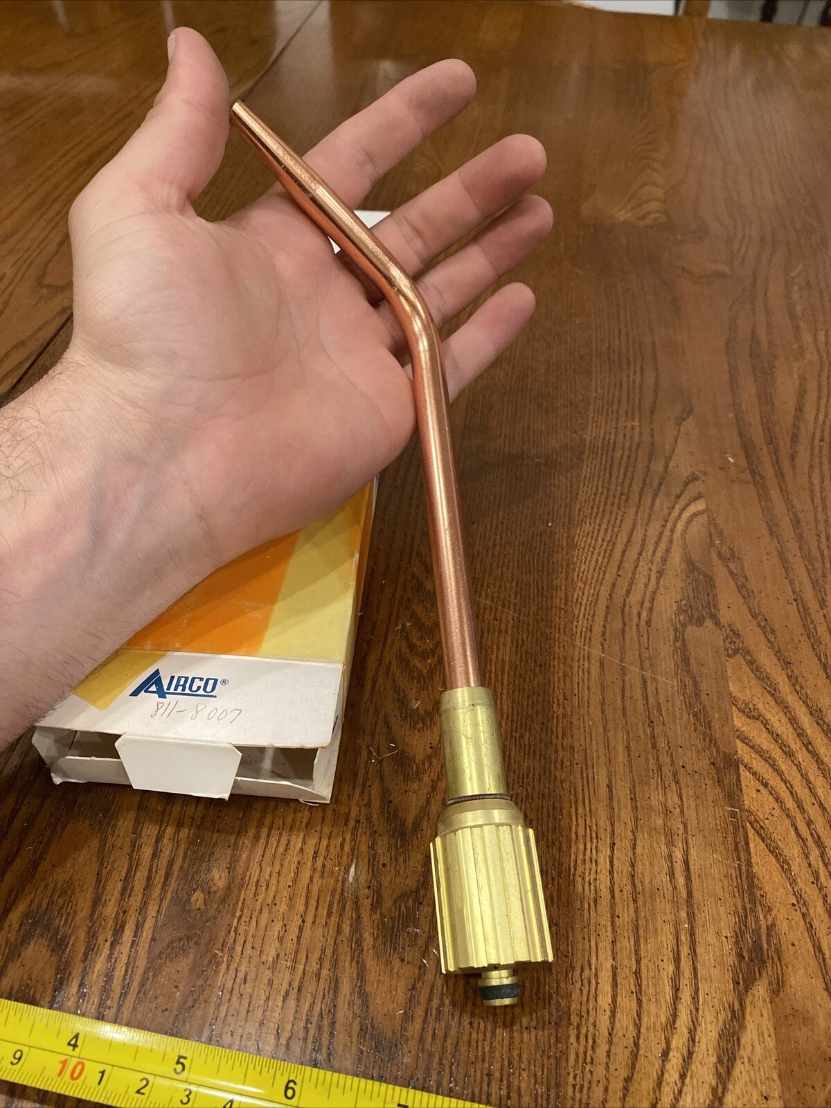 Vintage NOS BRAND NEW Airco Style No 811 8007 Welding Brazing Torch Tip No. 7