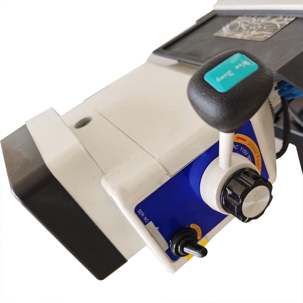Benchtop Mill/Drill Machine with Grating Ruler Axis X Power Feed 110V R8 1100W