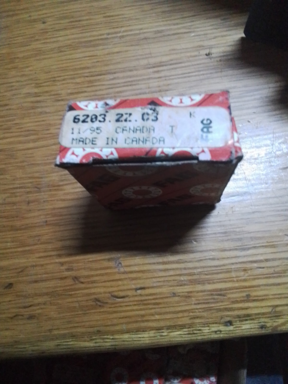 FAG Bearings Ball Bearing 6203-C-2Z-C3