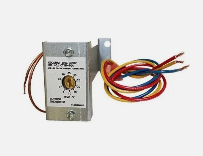 Goodman Outdoor Heat Pump Thermostat Temperature Control 0-45 Degrees OT18-60A