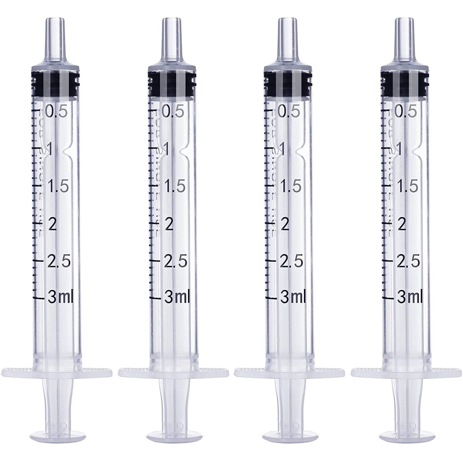 20 Pack 3ml 3cc Plastic Syringe with Measurement, Without Needle, Individual …