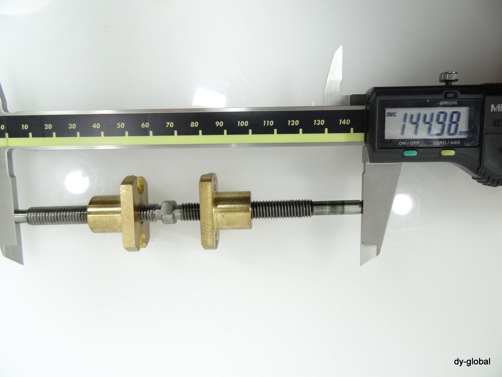 Made ATM08+145mm Used Right/Left Helix TM Screw with support coupling unit