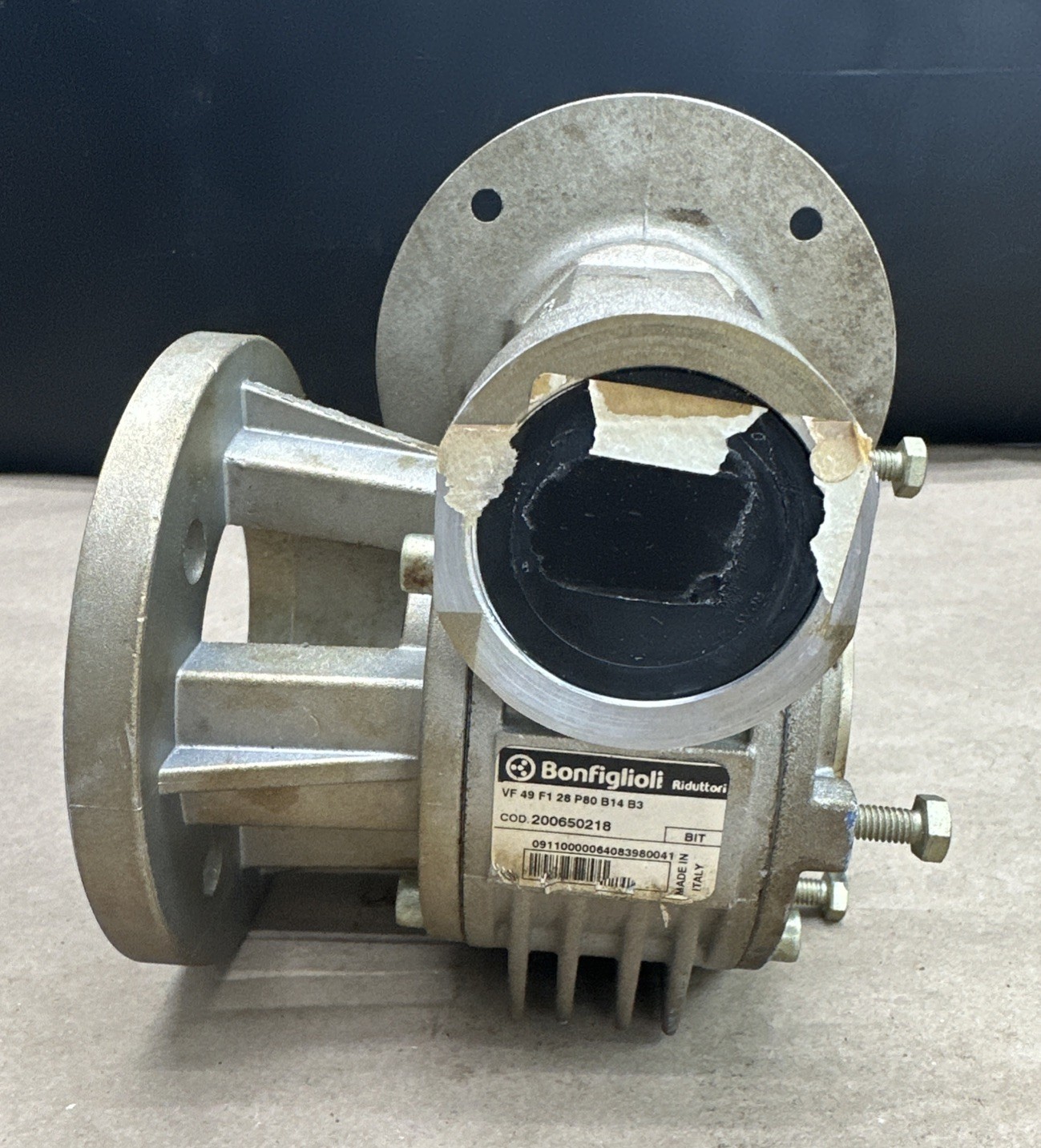 Bonfiglioli Riduttori VF 49 F1 28 P80 B14 B3 Code- 200650218 Gear Reducer || NEW