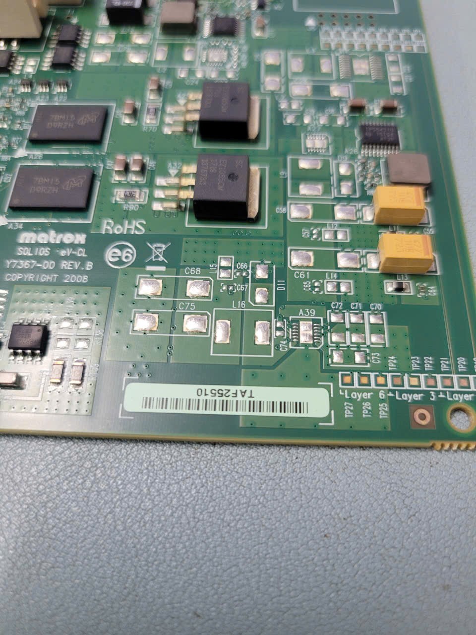 Matrox Solios SOL2MEVCLF Framer Grabber PcIe card