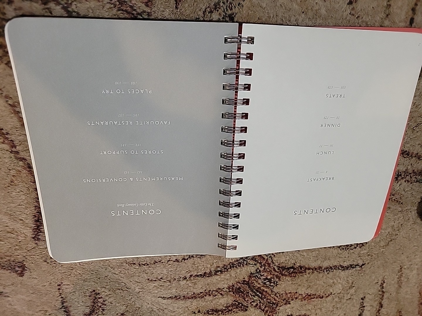 Papier Recipe Journal, Brand New *READ*