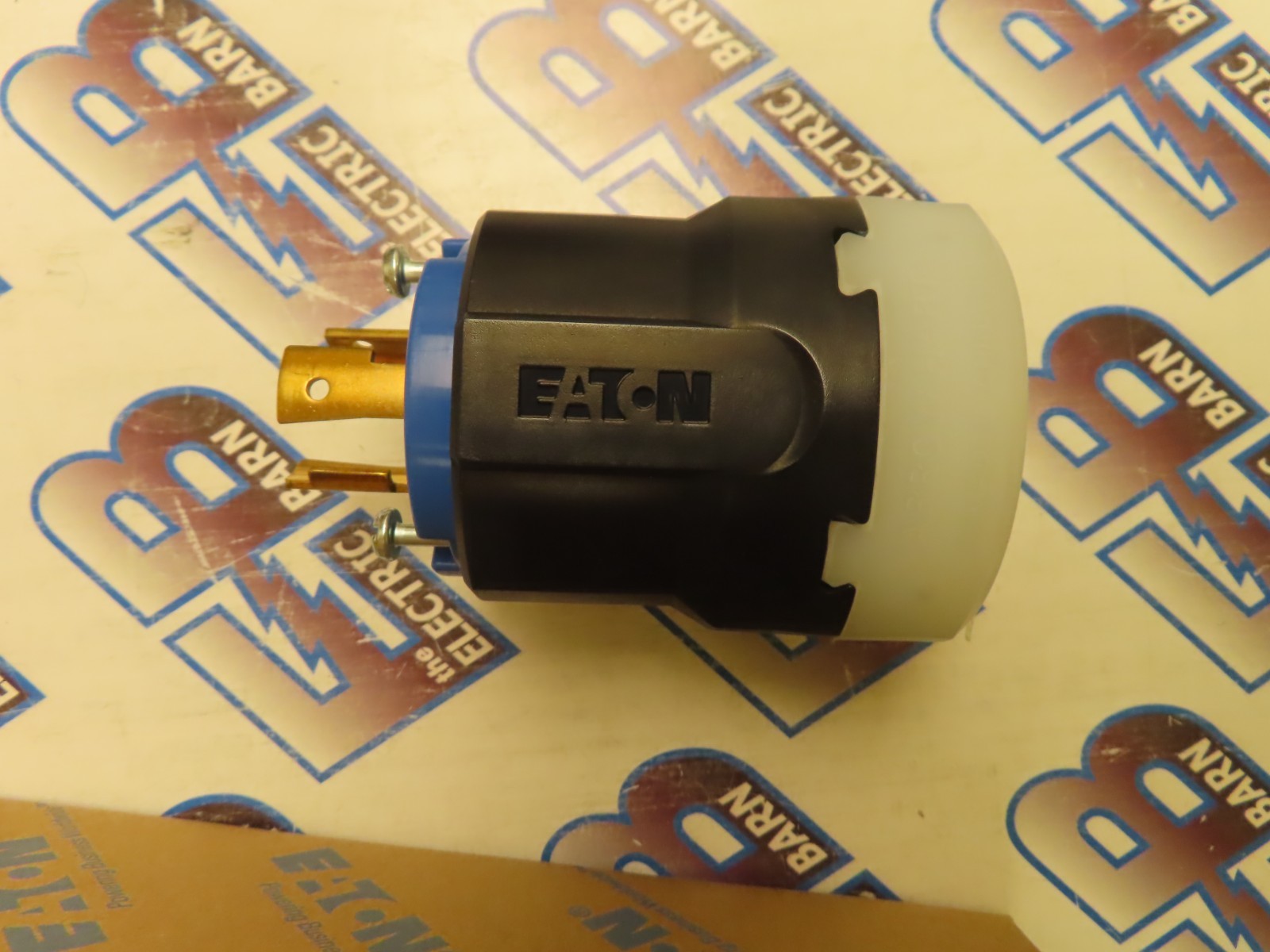 Eaton AHCL620P Twistlock Plug (BOX OF 6) 20 Amp 250 Volt 3W Blue L6-20P -NEW-B