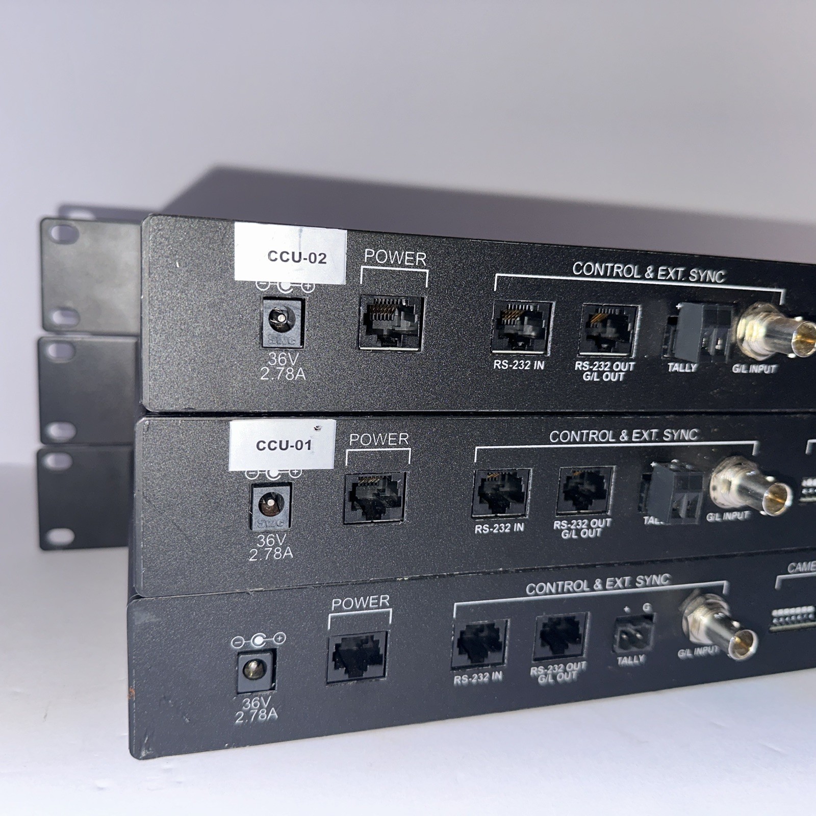 Vaddio Tally Quick Connect CCU HD-18 Part #: 998-1105-015 (Lot Of 2)