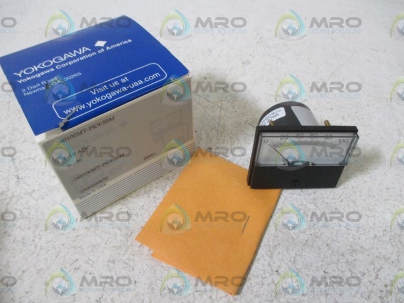 YOKOGAWA 260100MT-PK9/JBM GAUGE 0-100PSI NSMP