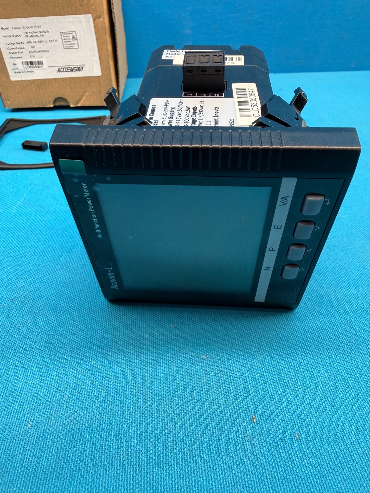 Accuenergy Acuvim Multifunction Power Meter EL-D-mV-P1V4 w/AXM-WEB2 Accuenergy