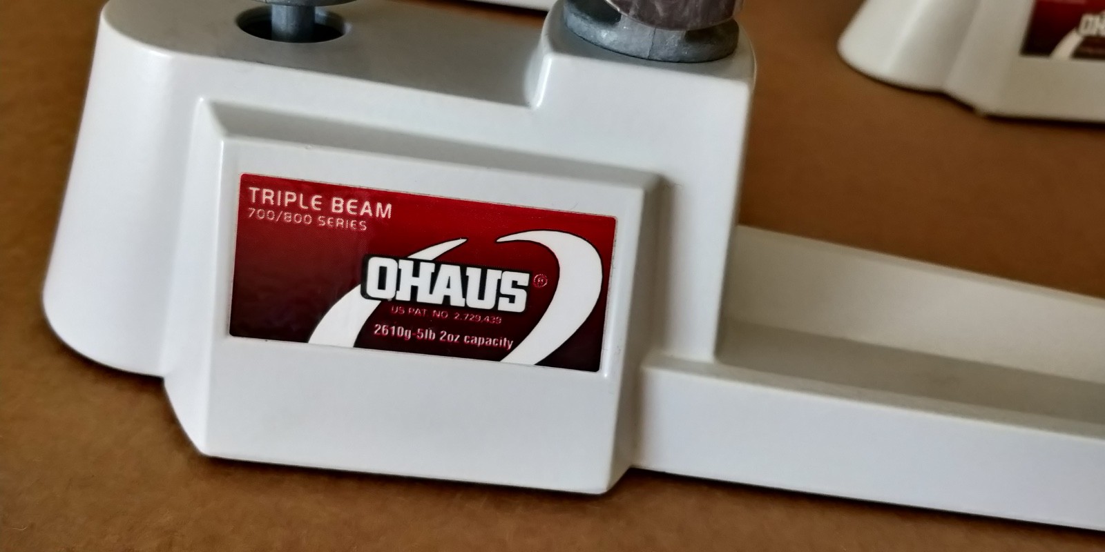 Ohaus Triple Beam Balance 700 / 800 Series 2610g 5lb 2oz Scale WW