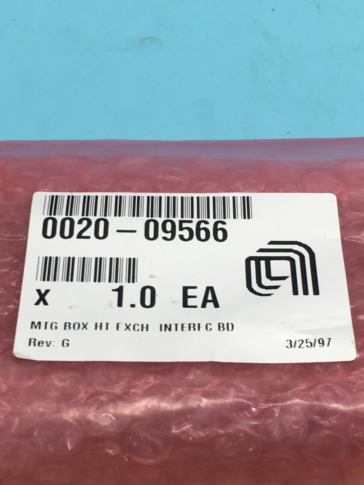 AMAT 0020-09566 MTG BOX, HT EXCH INTERFC BD, 124024